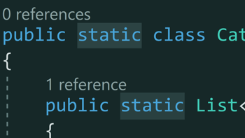 Initialising a C# static class won't compile